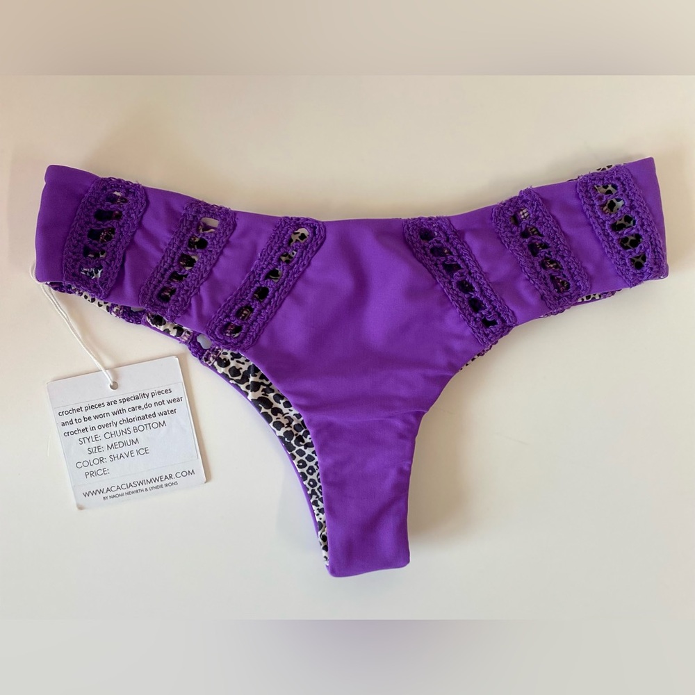 Acacia Swimwear Chuns Bottom In Shave Ice Medium